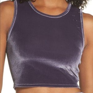 Velvet Crop Tank